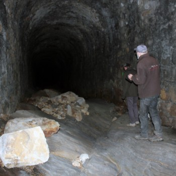 Visite du ruisseau couvert de la Forge à Bessèges