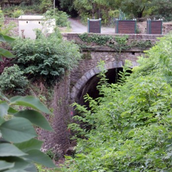 Ruisseau couvert de la Valette à Robiac-Rochessadoule