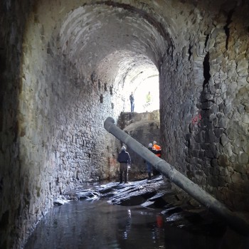 Ruisseau couvert de Chalmeton à Molières-sur-Cèze