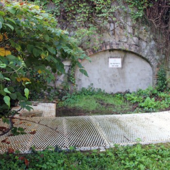 Ruisseau couvert du Cimetière à Molières-sur-Cèze